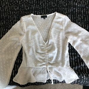 Long Sleeve Cropped Shirt